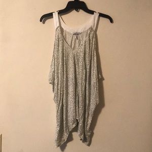 Size XL French Connection Floral Sleeveless Blouse